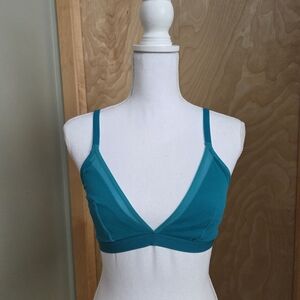 Auden Teal Bralette Strappy Mesh Sexy